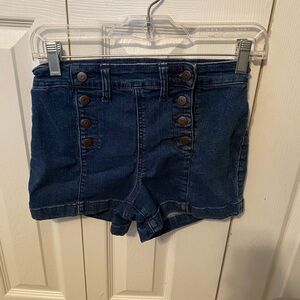 🧡LAST CHANCE🧡 
No Boundaries Dark Blue Jean Shorts